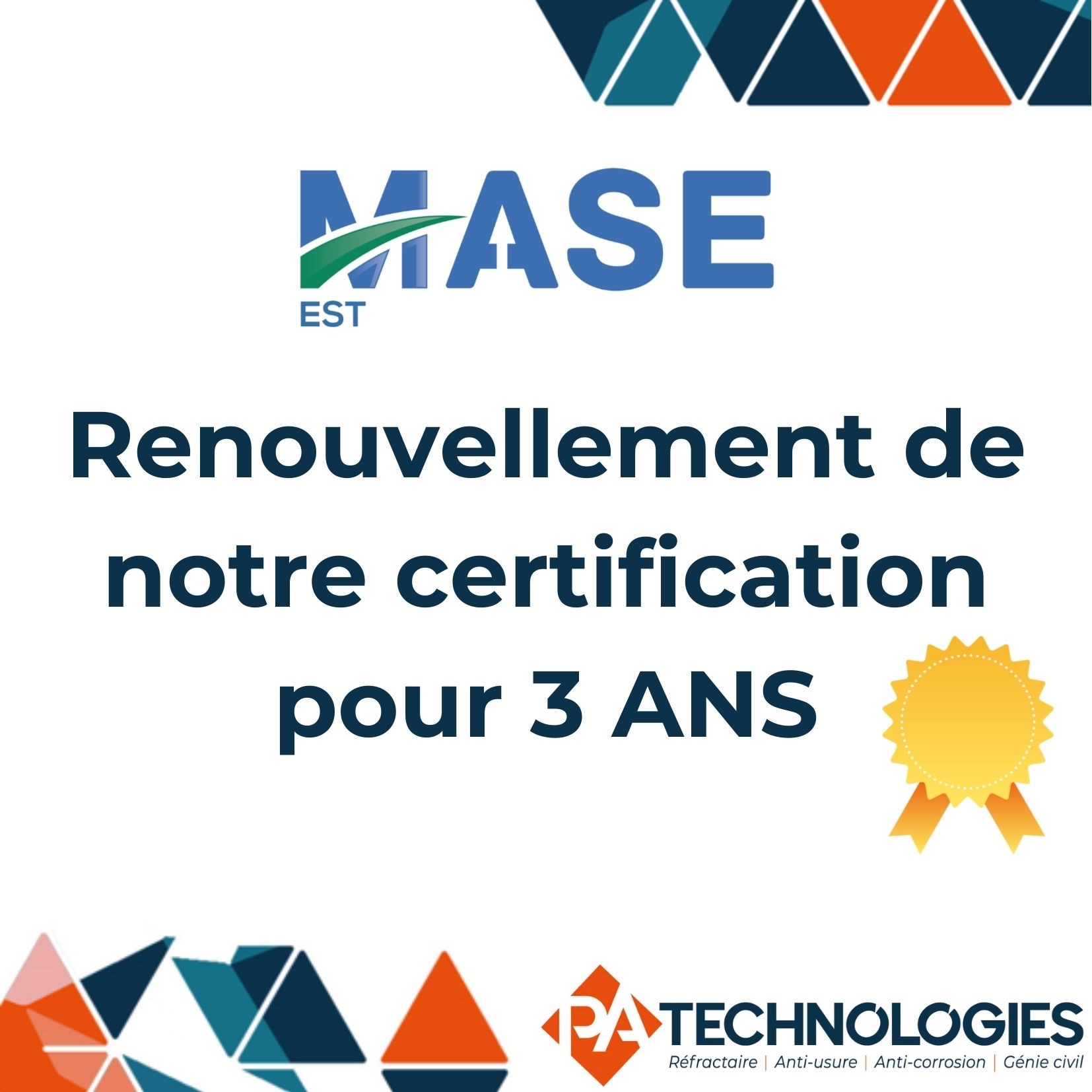 Certification MASE